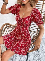 Floral Breeze Cotton Summer Dress - Image 2