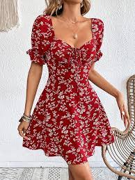 Floral Breeze Cotton Summer Dress - Image 3