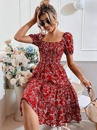 Floral Breeze Cotton Summer Dress - Image 4